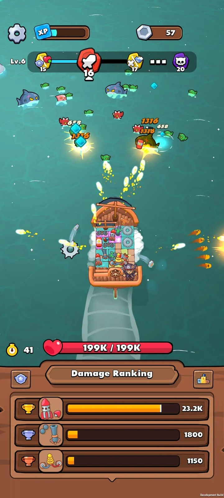 Pirate Boom : Idle Puzzle RPG screenshot