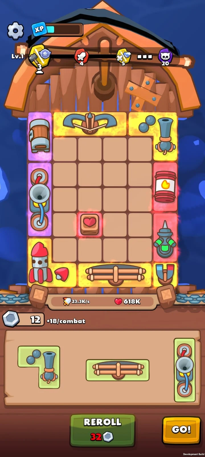 Pirate Boom : Idle Puzzle RPG screenshot