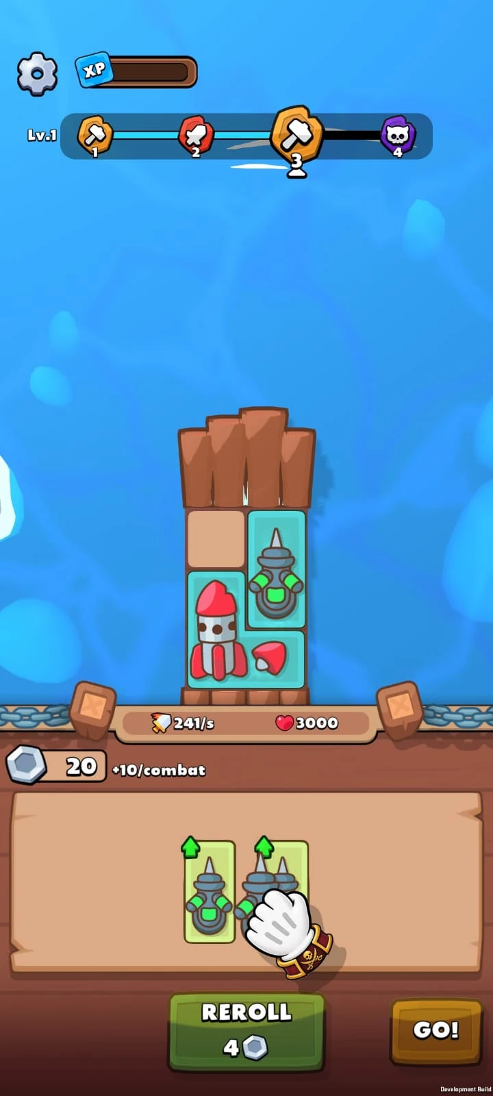 Pirate Boom : Idle Puzzle RPG screenshot