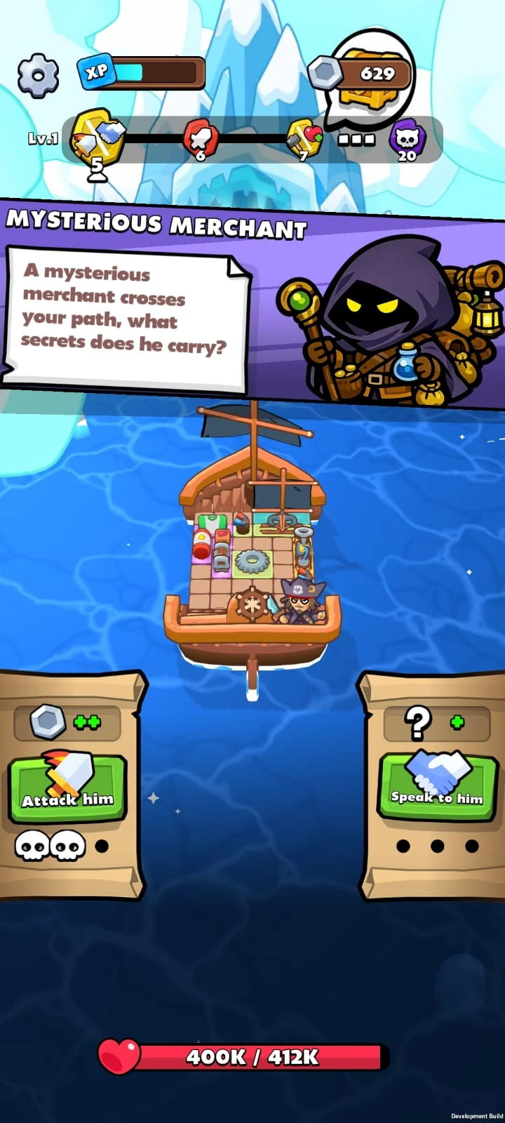 Pirate Boom : Idle Puzzle RPG screenshot