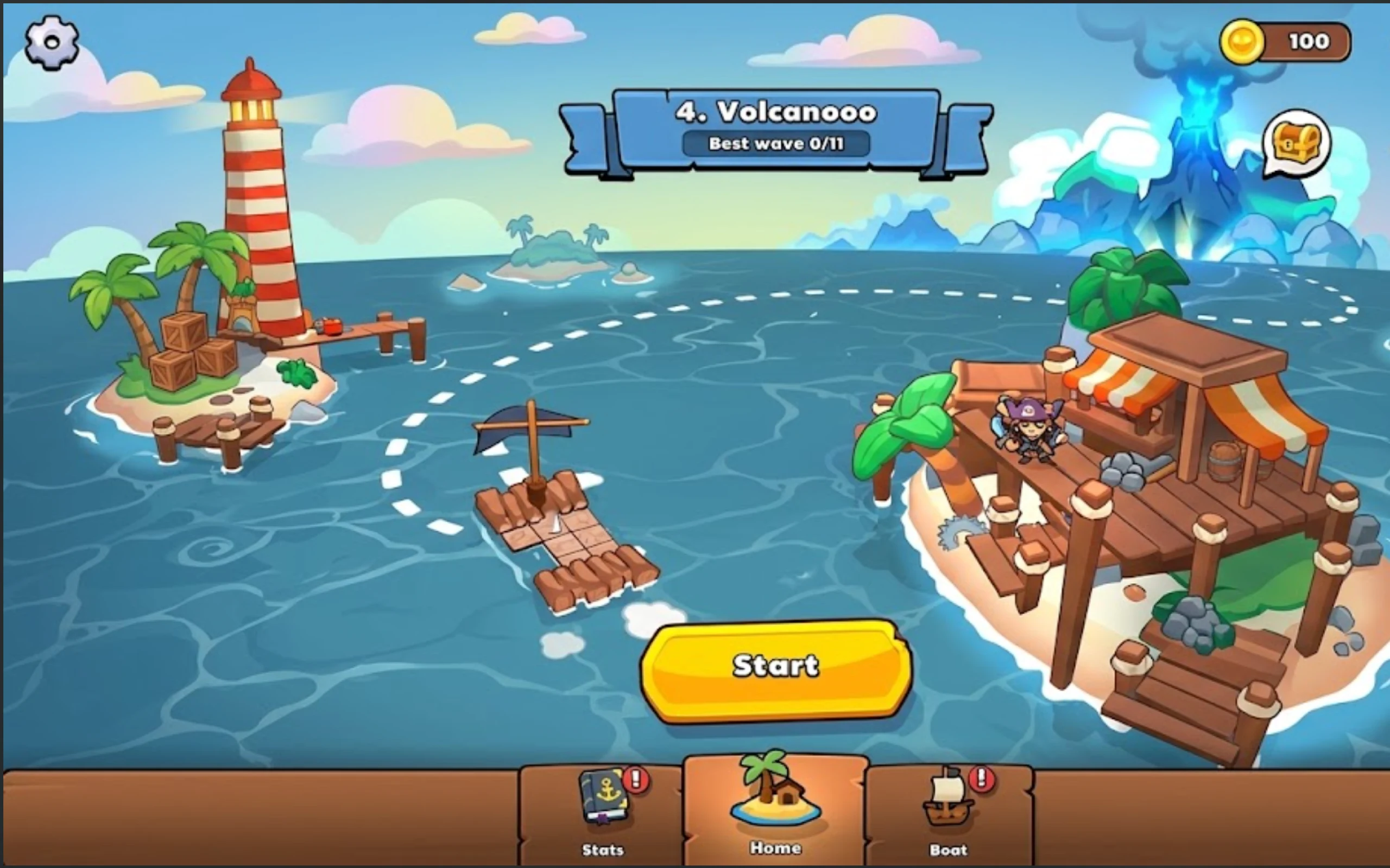 Pirate Boom : Idle Puzzle RPG screenshot
